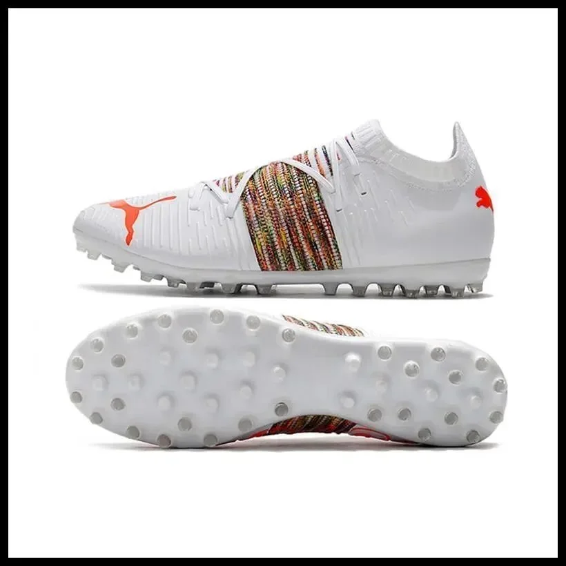 Puma Puma Speedcat White Orange Soccer Cleats White