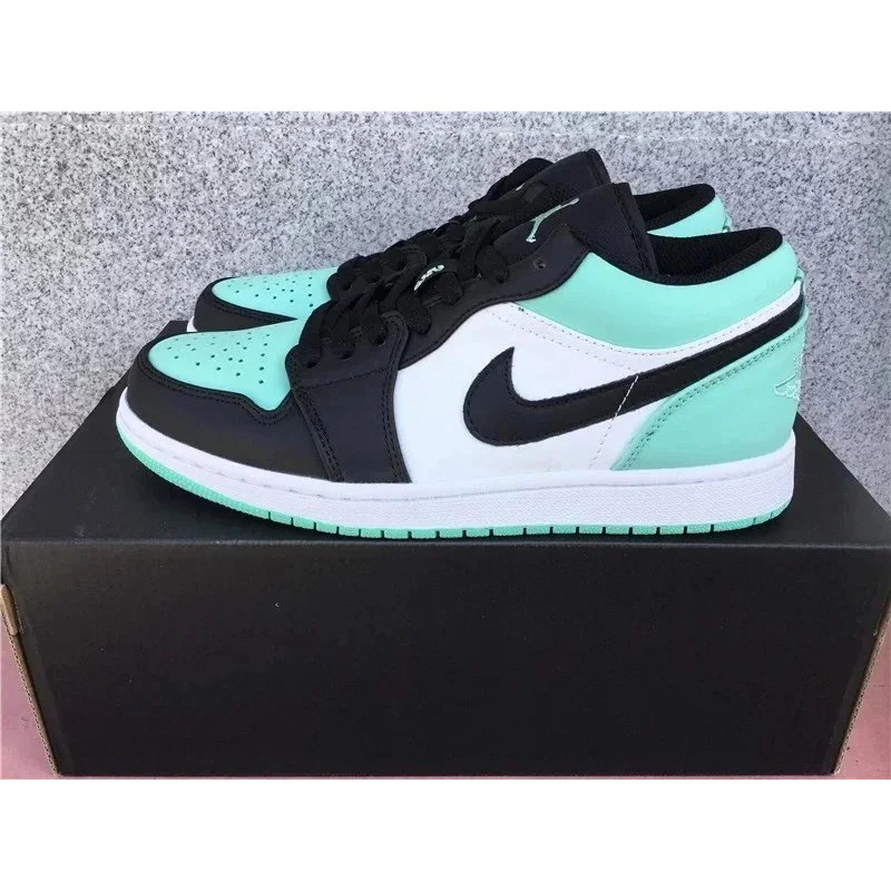 Jordan Nike Air Jordan 1 Low 'Tiffany Blue' Sneakers Blue - 1