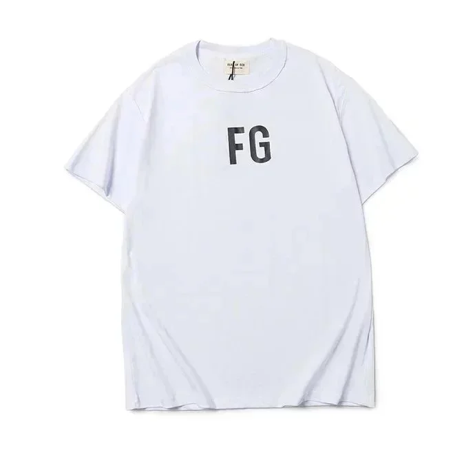 Fear of God Fear of God Essentials FG Logo T-Shirt White White - 1