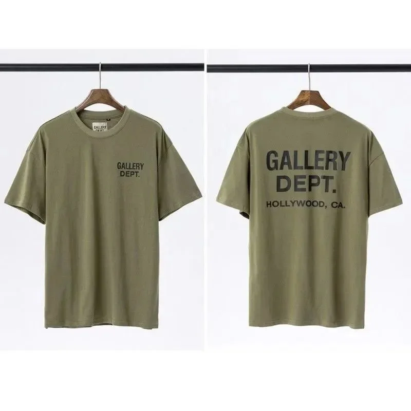 Gallery Dept. Gallery Dept. Hollywood Olive T-Shirt Green - 1