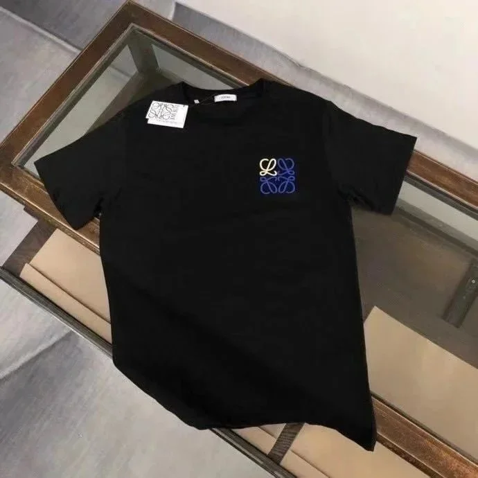 Loewe Loewe Anagram Black T-Shirt Black - 1