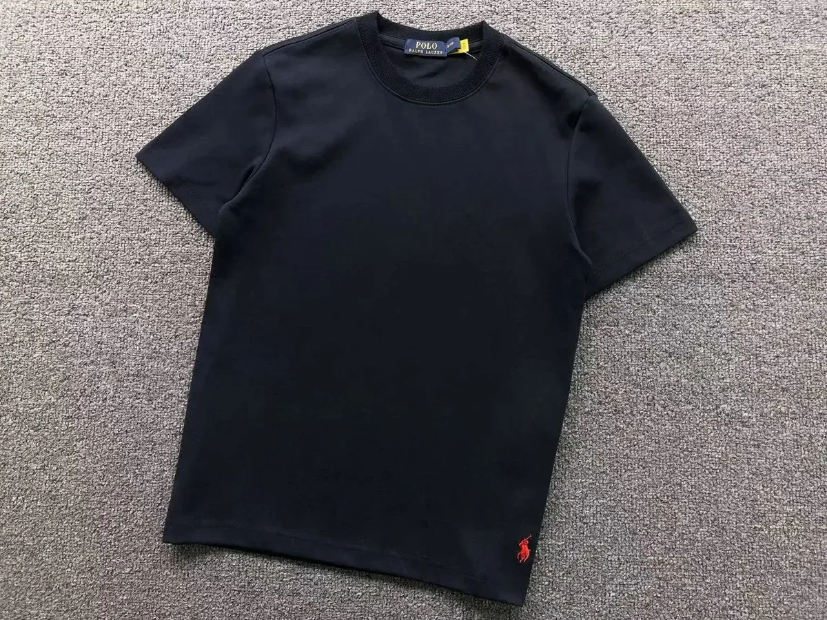 Polo Ralph Lauren Polo Ralph Lauren Black T-Shirt with Red Pony Logo Black - 1
