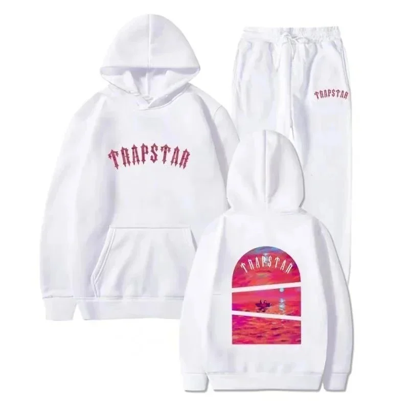 Trapstar Trapstar Shooters White Hoodie & Pants Set White - 1