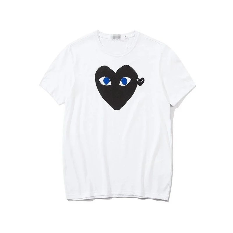 Comme des Garçons Comme des Garçons Play Heart T-Shirt White White - 1