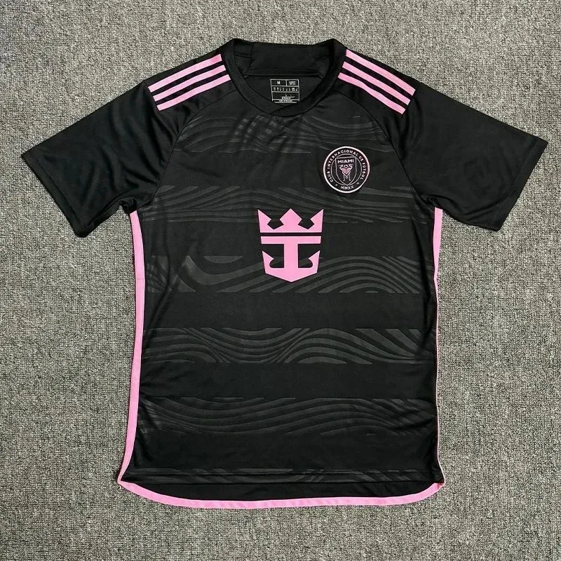 Adidas Adidas Miami International Jersey Black Pink Soccer Shirt Black - 1