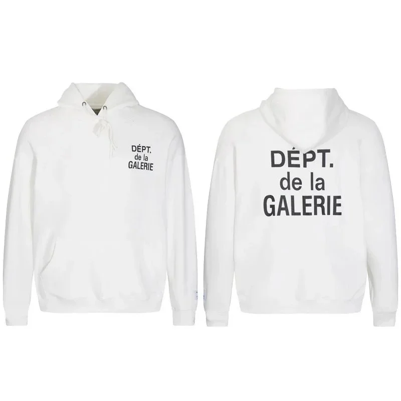 Gallery Dept. White 'Dépt. de la Galerie' Hoodie White - 1