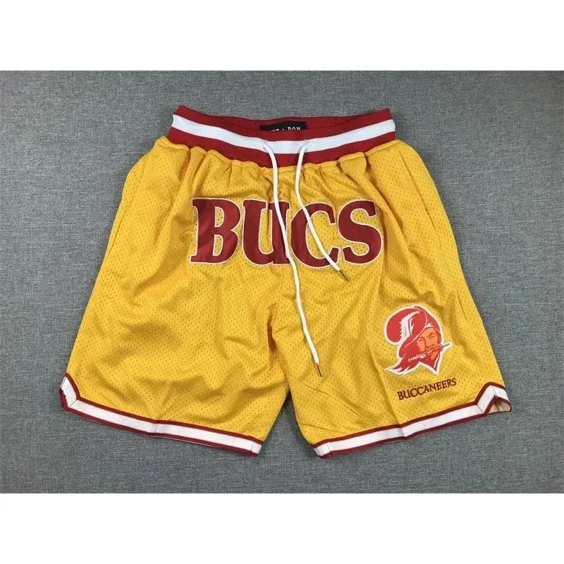 Other Bucs Yellow Mesh Basketball Shorts Yellow - 1