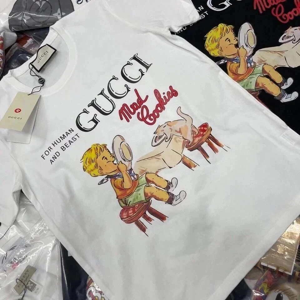 Gucci Gucci Mad Cookies White T-Shirt White - 1