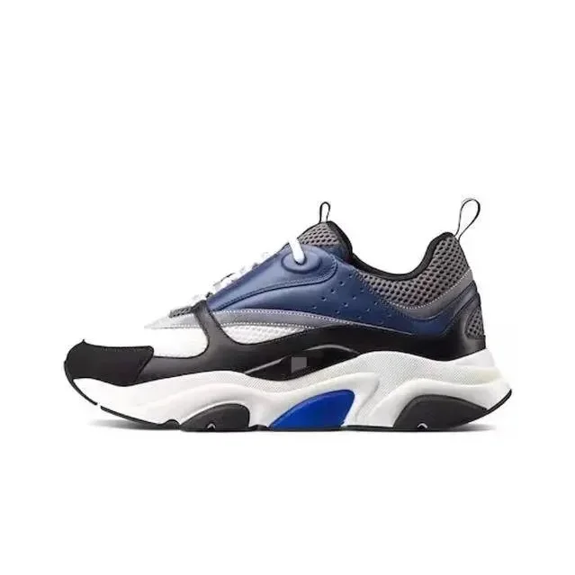 Dior Unisex Chunky Sneakers in Blue, Black & White Blue - 1