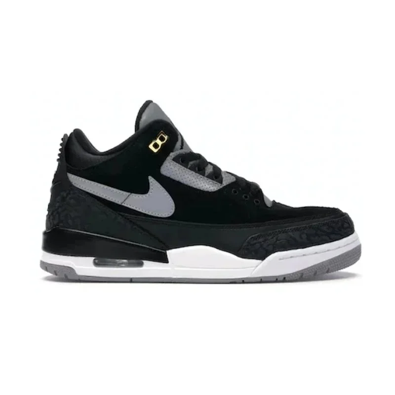 Jordan Nike Air Jordan 3 Black Cement Sneakers Black - 1