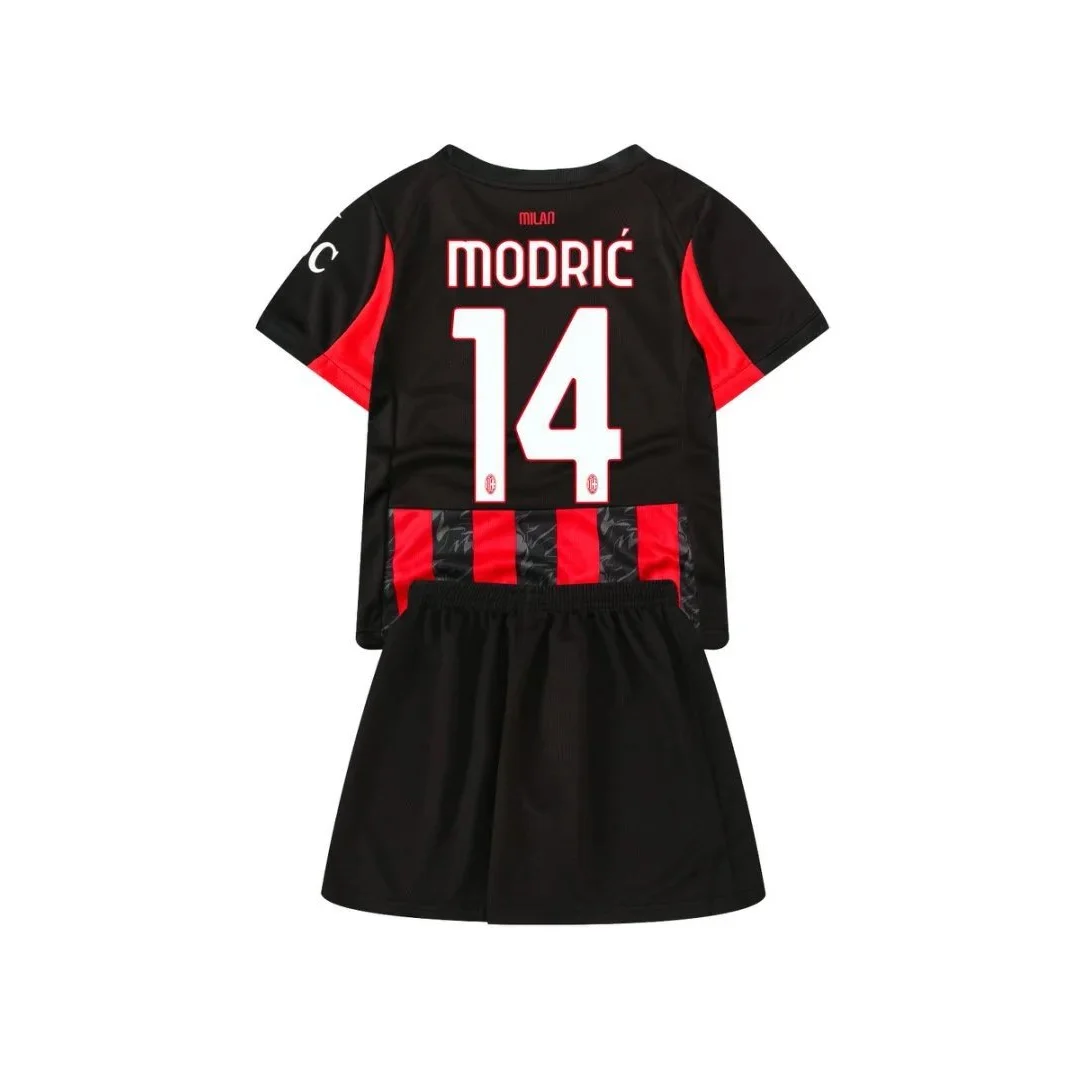 Adidas Adidas AC Milan Modrić 14 Kids Jersey Set Black - 1