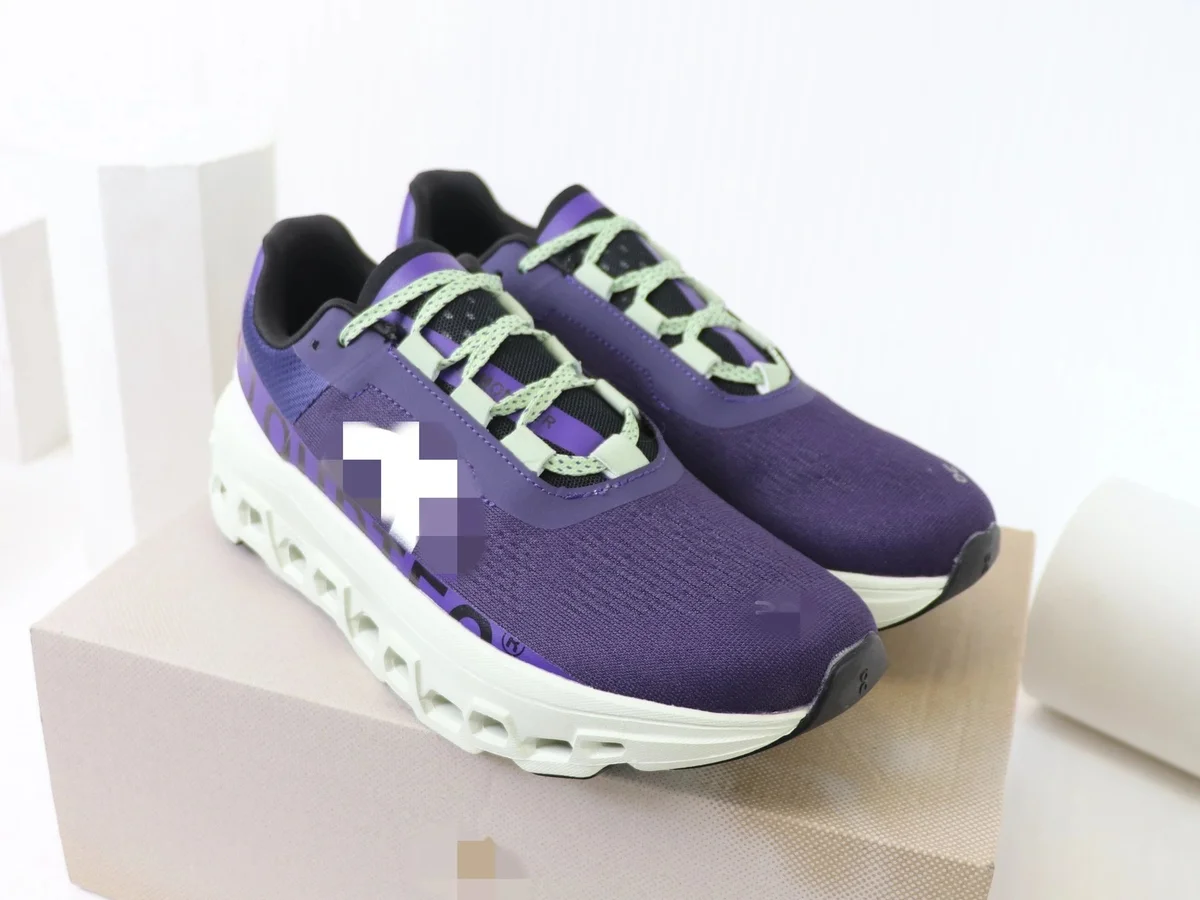 On Running On Cloudmonster Purple Sneakers Purple