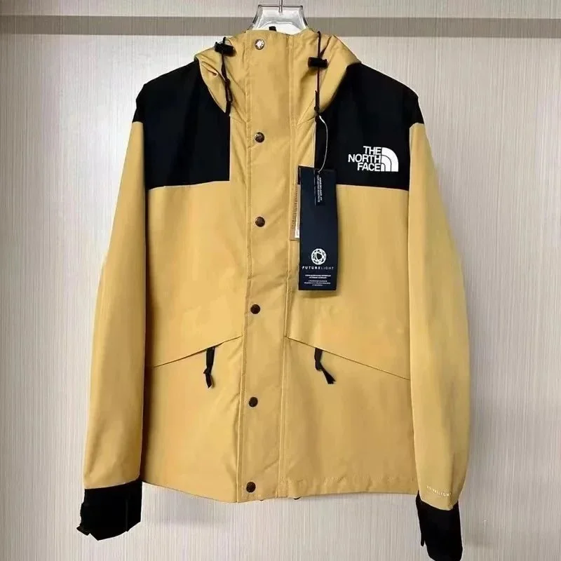 The North Face The North Face Nuptse Yellow Parka Yellow - 1