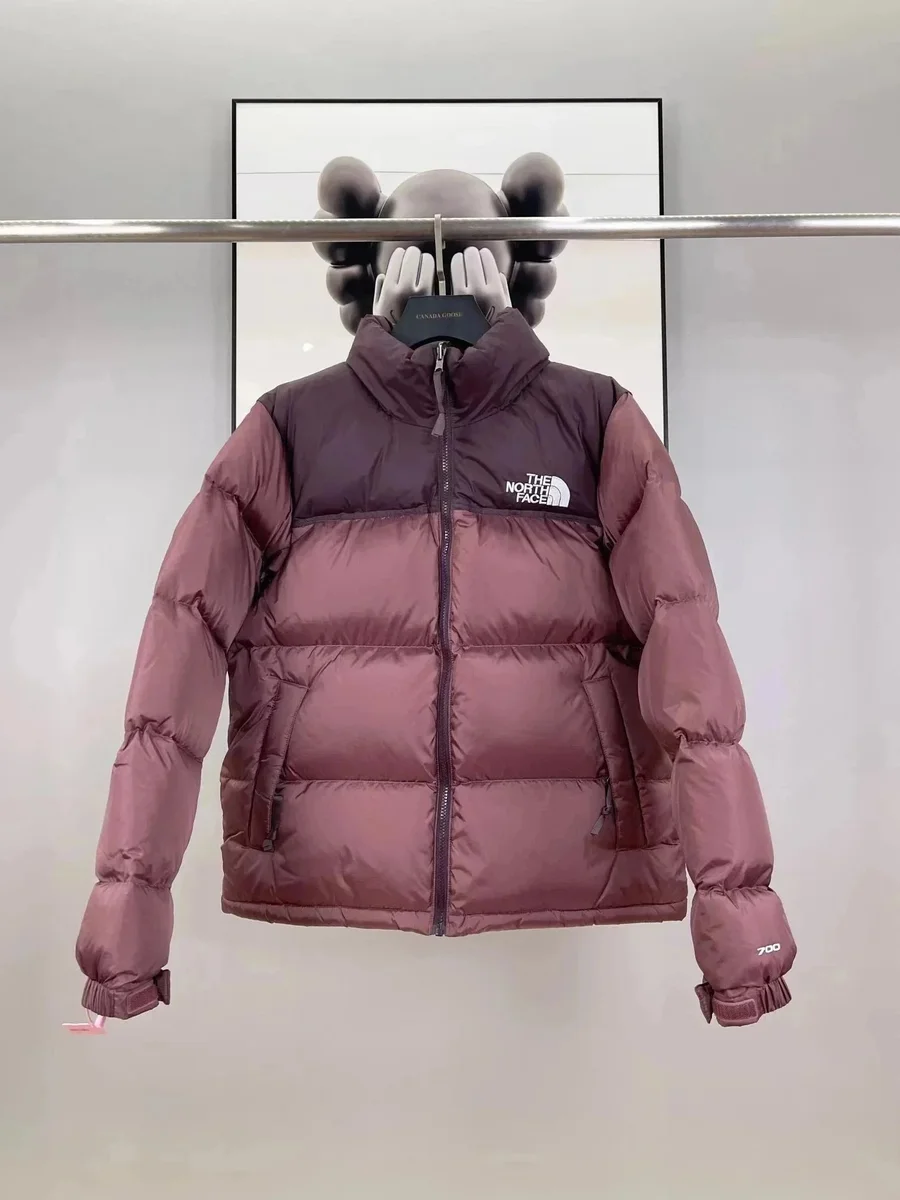 The North Face Nuptse Burgundy Down Jacket — Oopbuy Spreadsheet find