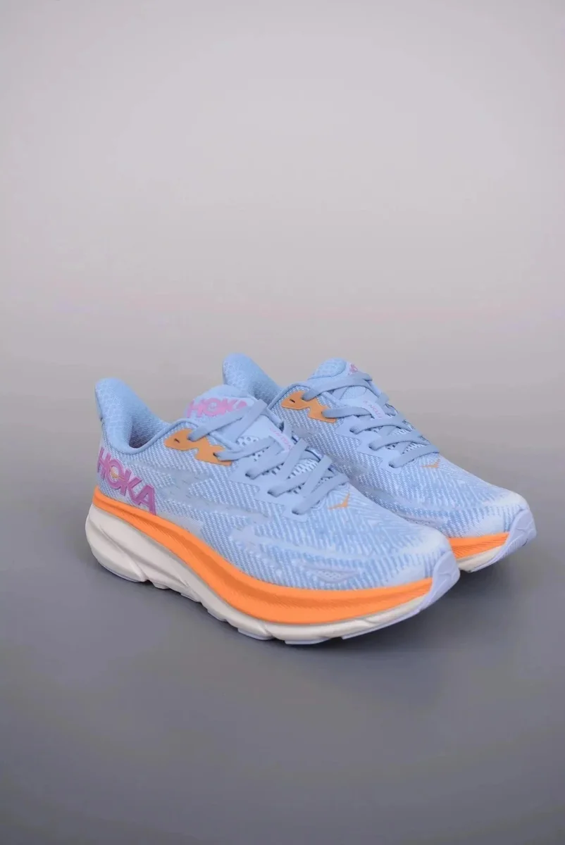 Hoka Hoka Clifton Sneakers Light Blue Orange Blue - 1