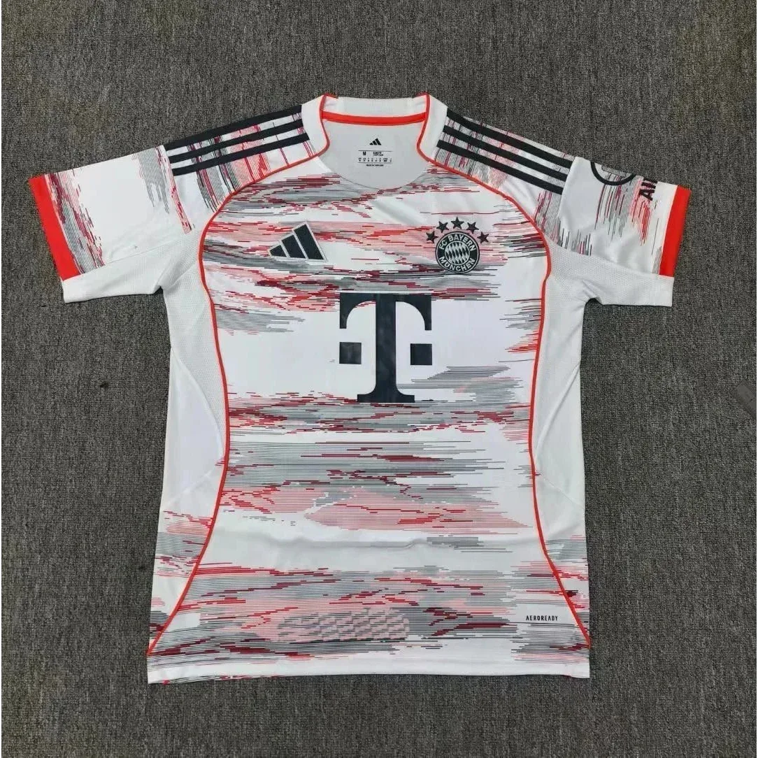 Adidas Adidas FC Bayern Munich Away Jersey White Red White - 1