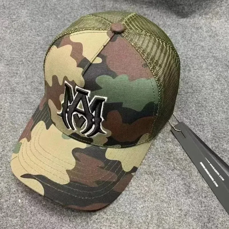 A Bathing Ape A Bathing Ape Camo MA Logo Cap Multicolor - 1