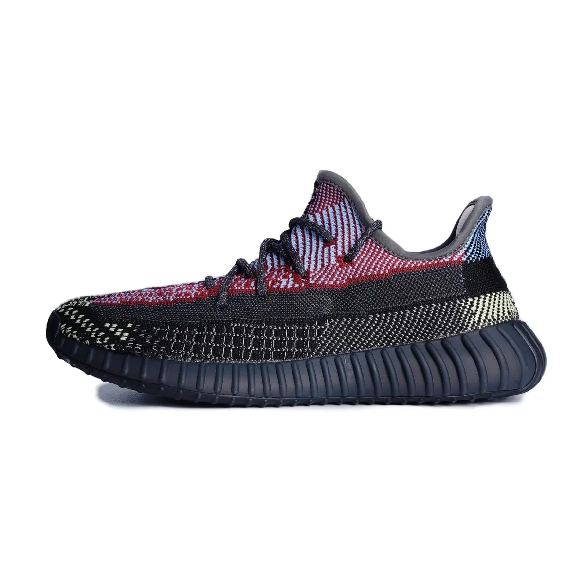 Yeezy Adidas Yeezy Boost 350 Black Red Sneakers Black - 1