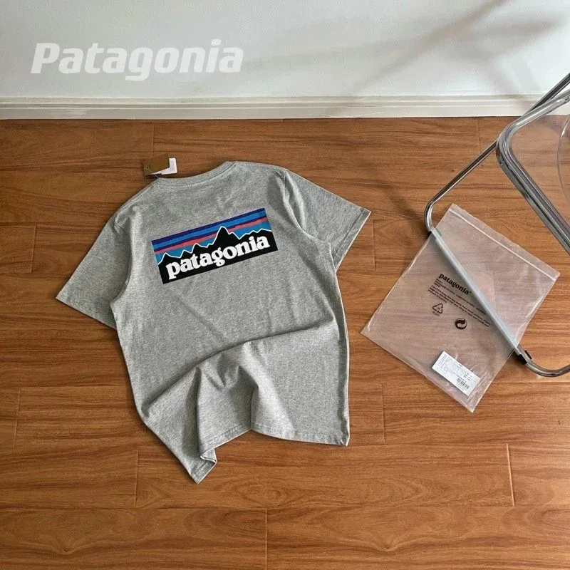 Patagonia Patagonia P-6 Logo T-Shirt Grey Grey - 1