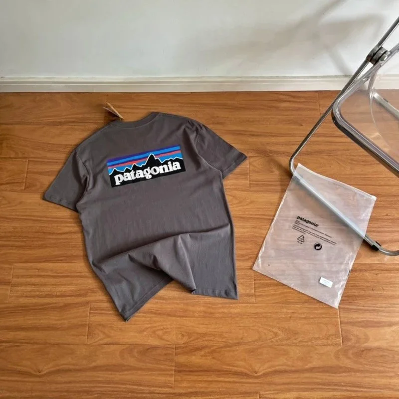 Patagonia Patagonia P-6 Logo T-Shirt Grey Grey - 1