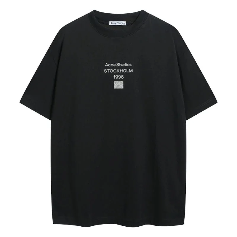 Acne Studios Acne Studios Black 'Stockholm 1996' T-Shirt Black - 1