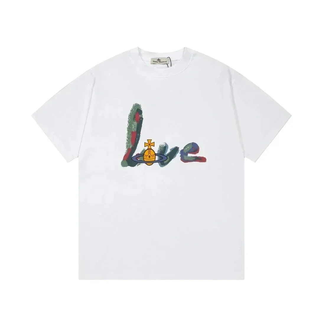 Vivienne Westwood Vivienne Westwood Love Print T-Shirt White White - 1