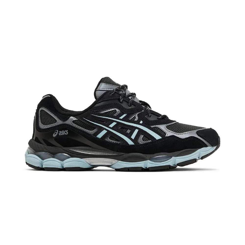 ASICS ASICS Gel-Kayano Black & Light Blue Sneakers Black - 1