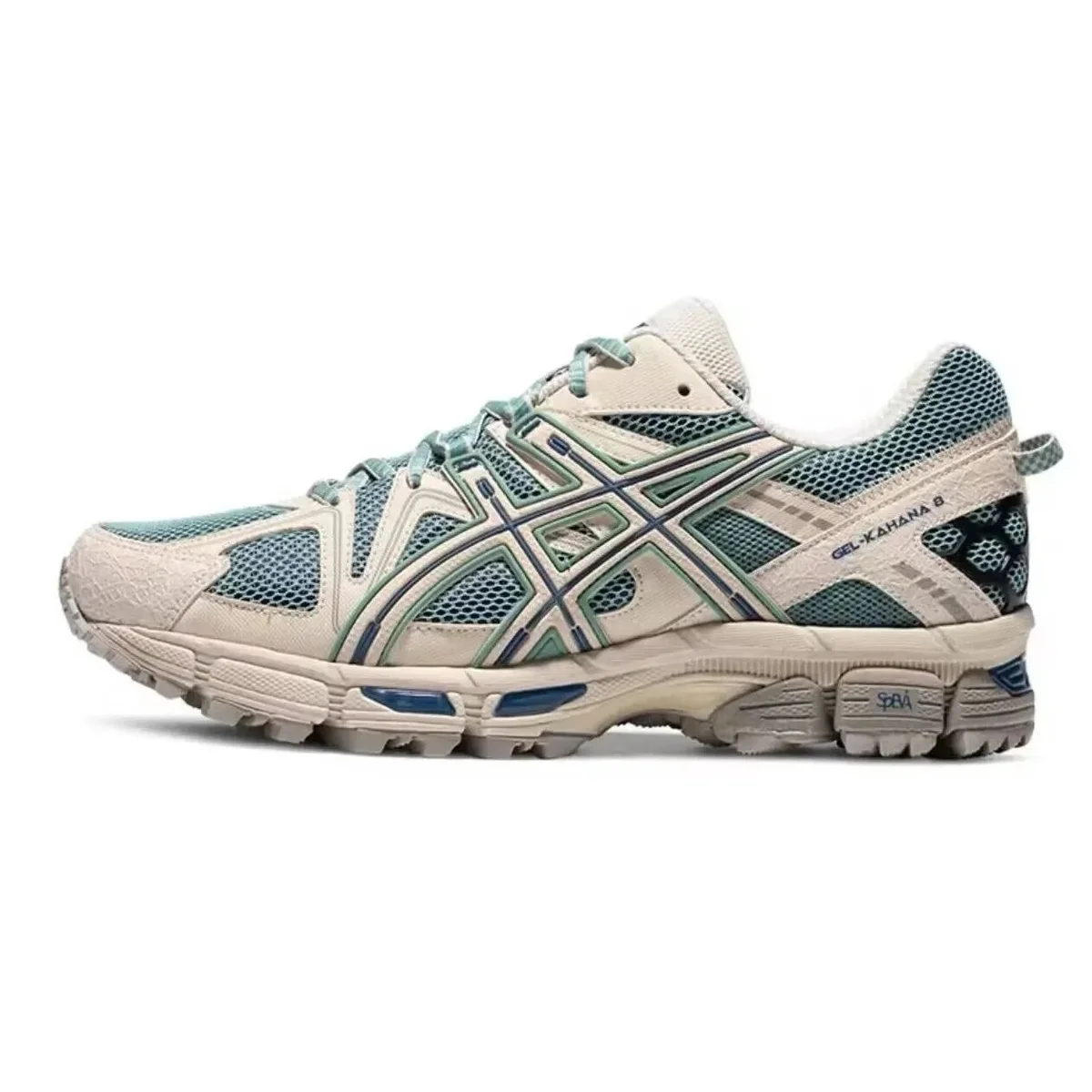 ASICS ASICS Gel-Kahana 6 Beige/Turquoise Sneakers Beige