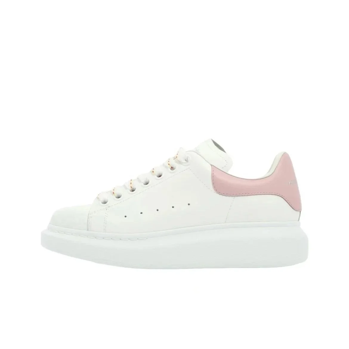 Alexander McQueen Alexander McQueen Oversized White & Pink Sneakers White - 1