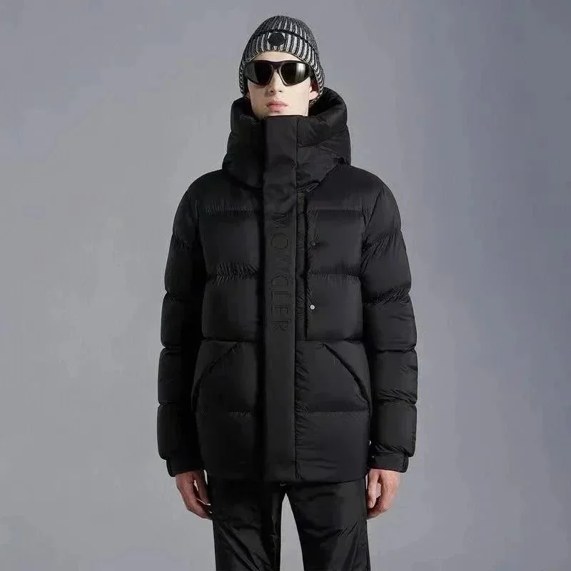 Moncler Black Puffer Jacket Winter Coat