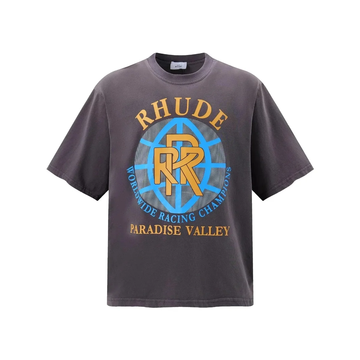 Rhude Rhude Paradise Valley T-Shirt Grey - 1