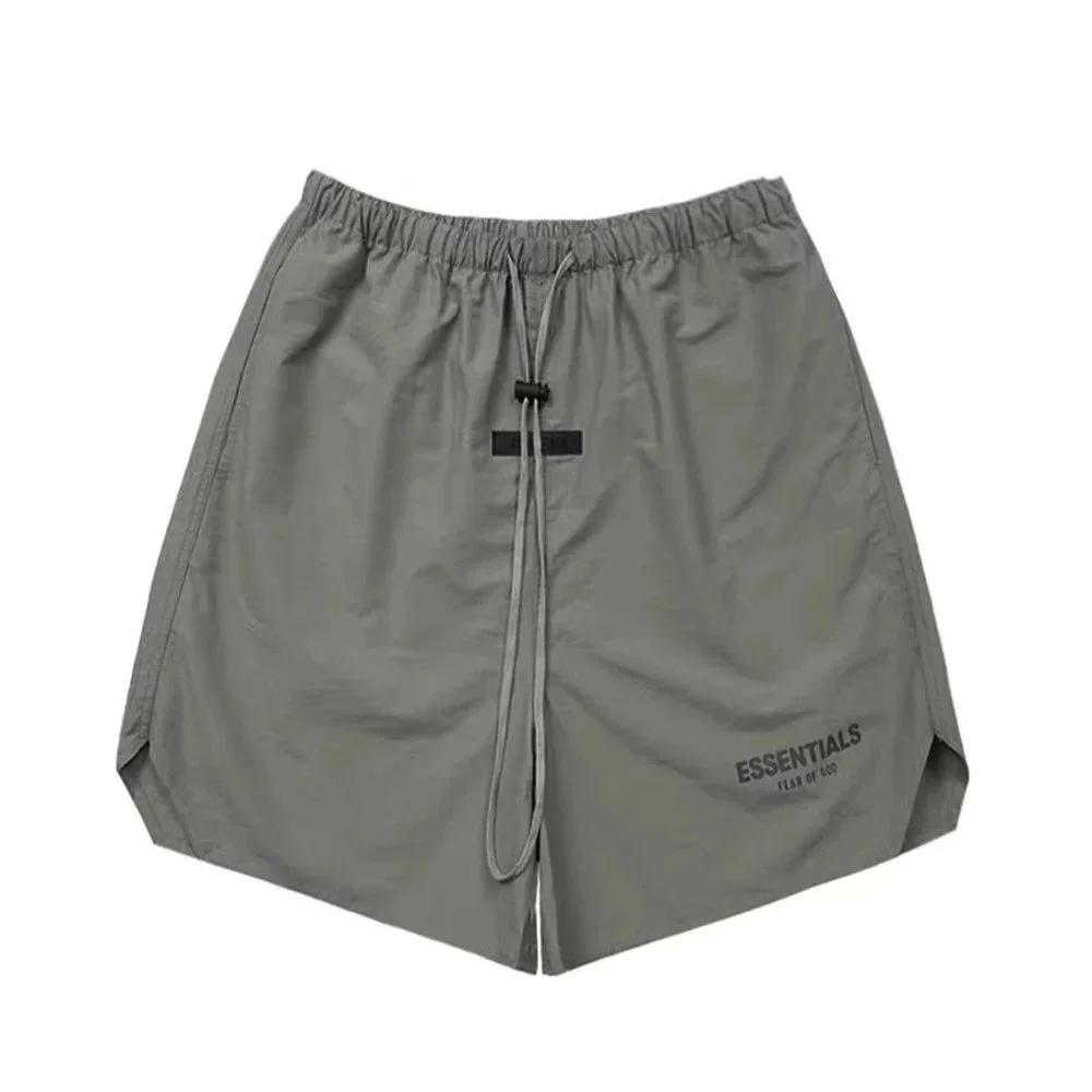 Fear of God Fear of God Essentials Olive Shorts Multicolor - 1