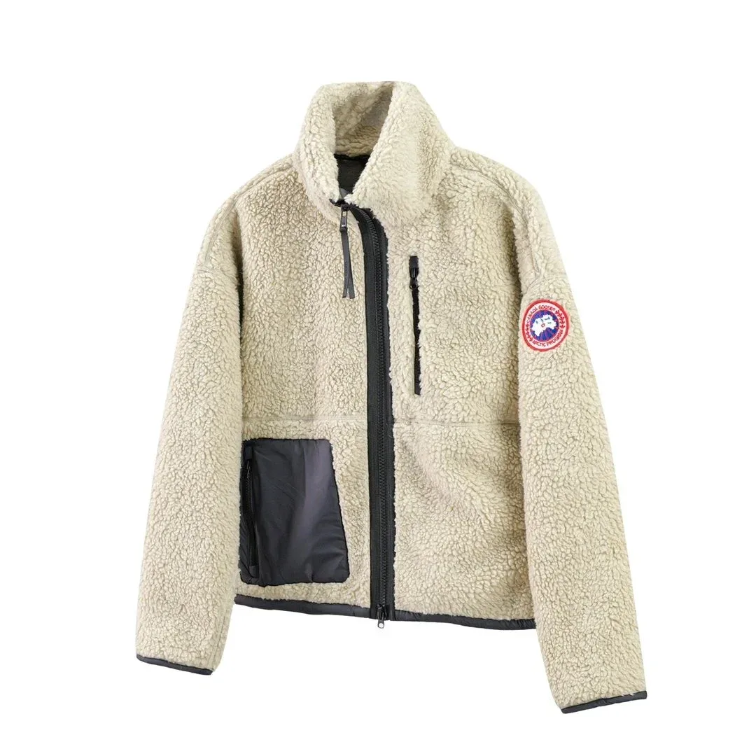 Canada Goose Canada Goose Chilliwack Beige Fleece Jacket Beige - 1
