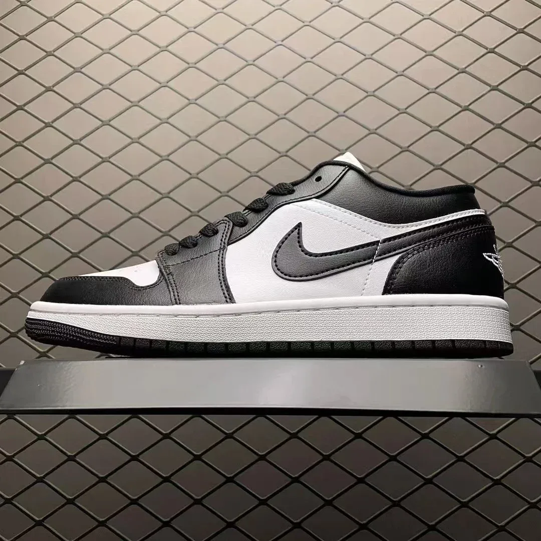 Jordan Nike Air Jordan 1 Low Black/White Sneakers Black - 1