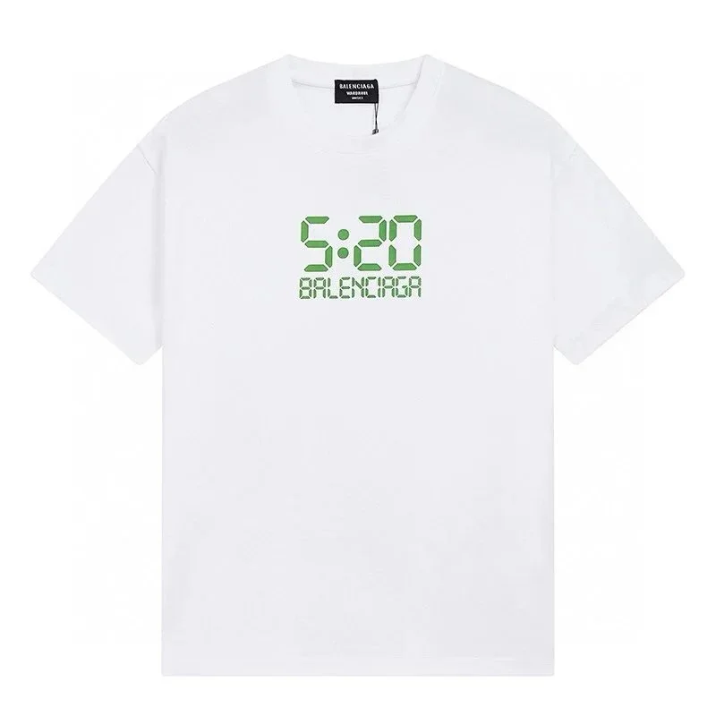 Balenciaga Balenciaga White '5:20' T-Shirt White - 1