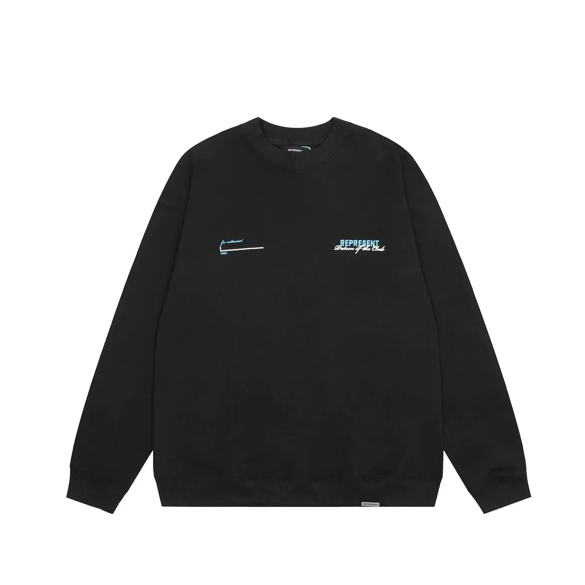 Represent Represent Owners Club Black Graphic Sweatshirt Black - 1