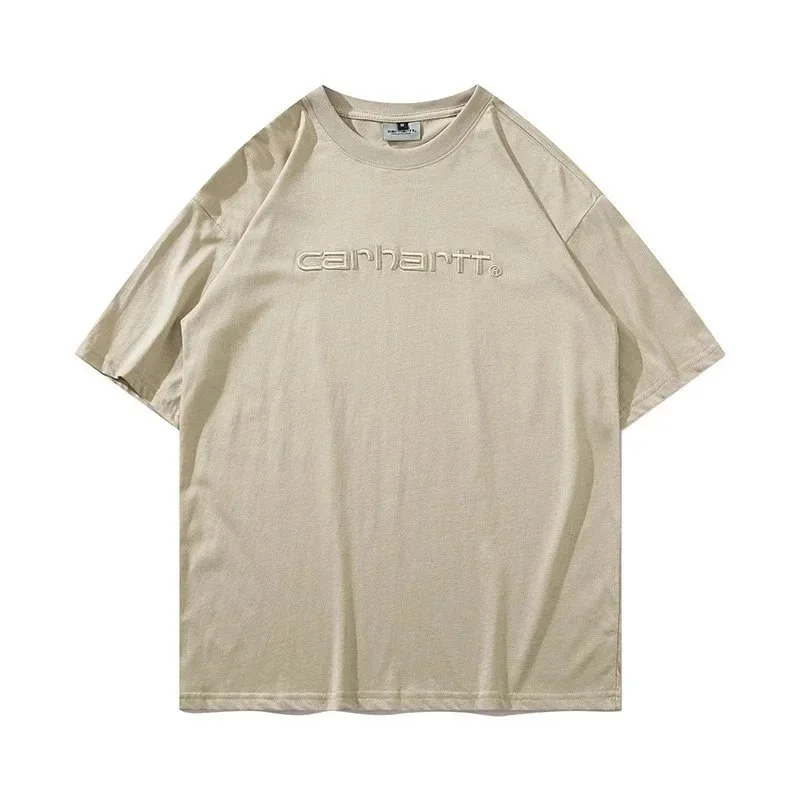 Carhartt Carhartt Embroidered T-Shirt Beige Beige - 1