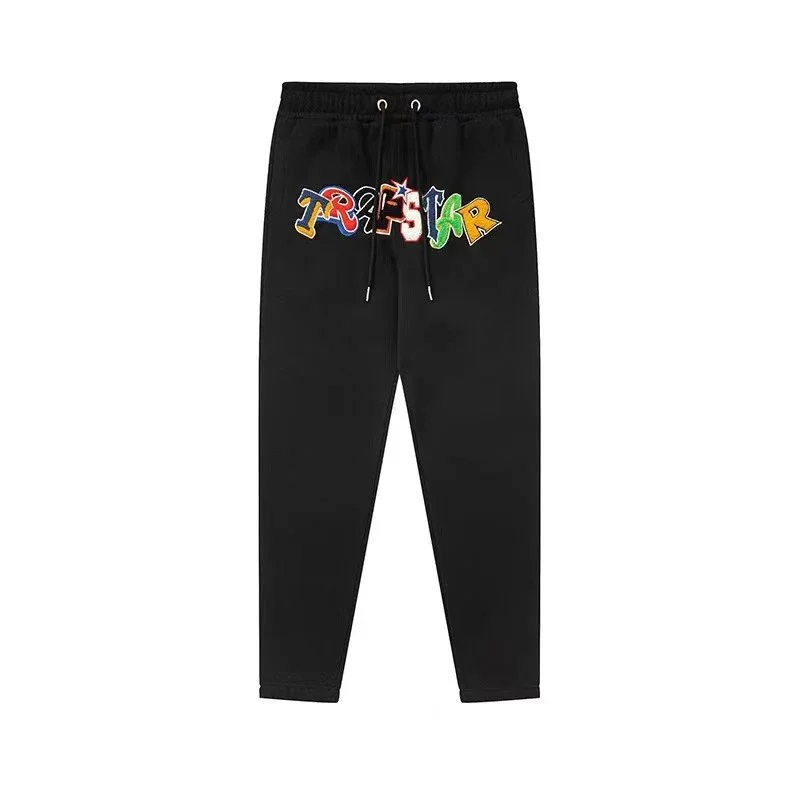 Trapstar Trapstar Black 'TRAPSTAR' Logo Sweatpants Black - 1