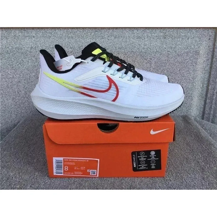 Nike Nike Air Zoom Pegasus 39 White Red Black Sneakers White - 1