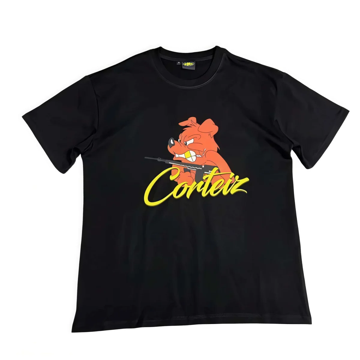 Corteiz Corteiz Batman Dog Print Black T-Shirt Black - 1
