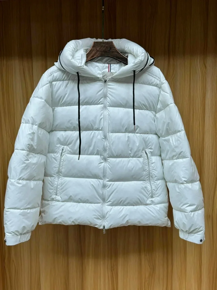 Moncler Maya bílá bunda