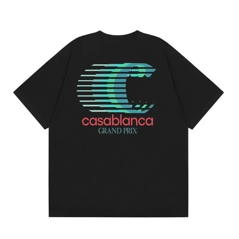 Casablanca Casablanca Tennis Club Grand Prix Black T-Shirt Black - 1