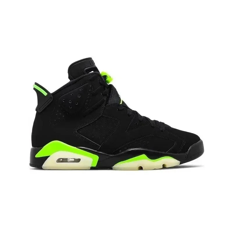 Nike Air Jordan 6 Black Volt Sneakers