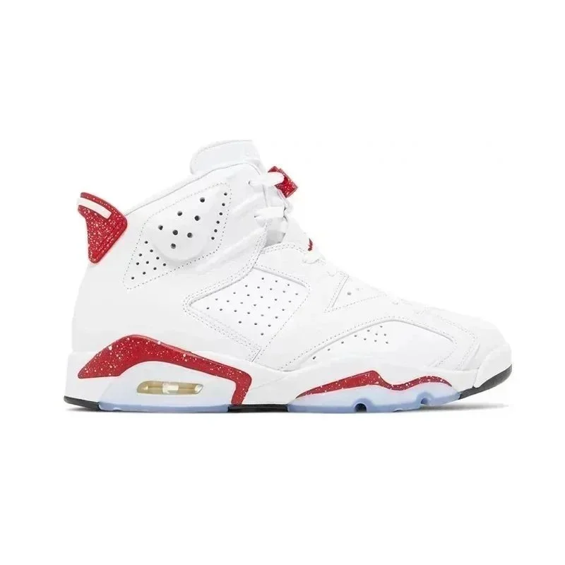 Jordan Nike Air Jordan 6 White/University Red Sneakers White