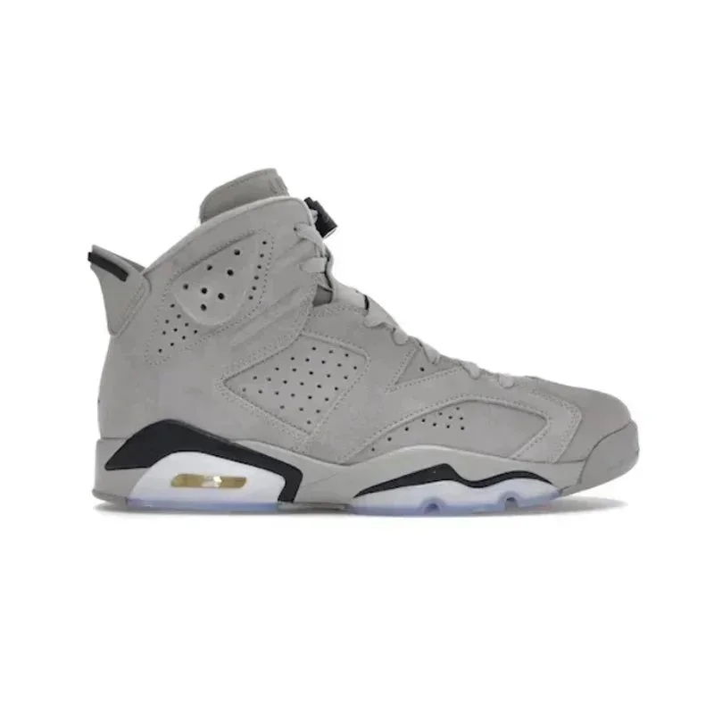 Jordan Nike Air Jordan 6 Grey/Black Sneakers Grey - 1