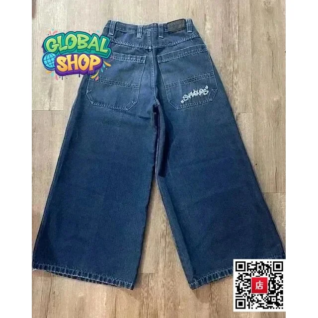 Other Global Shop Denim Wide Leg Jeans Navy - 1