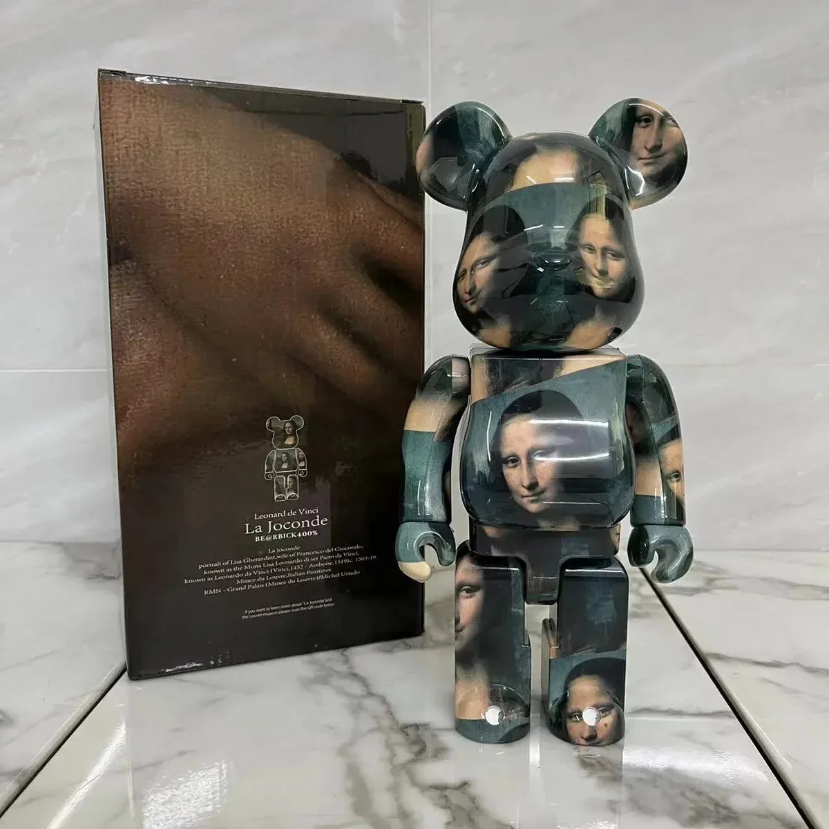 A Bathing Ape A Bathing Ape BAPE STA La Joconde Bearbrick Multicolor - 1