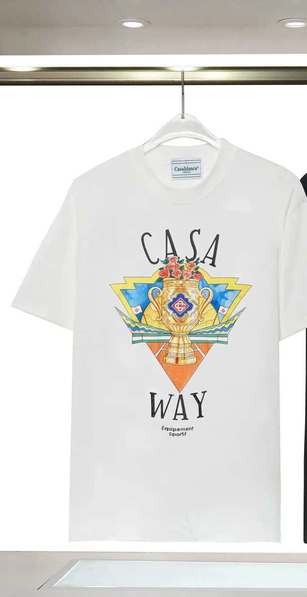 Casablanca Casablanca Casa Way Trophy T-Shirt White White - 1