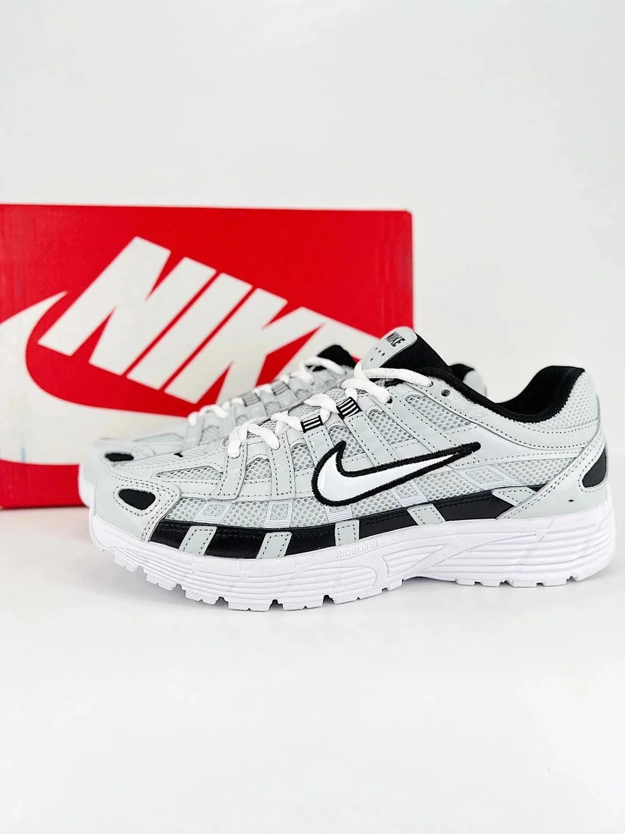 Nike Nike P-6000 Triple White Black Sneakers White - 1