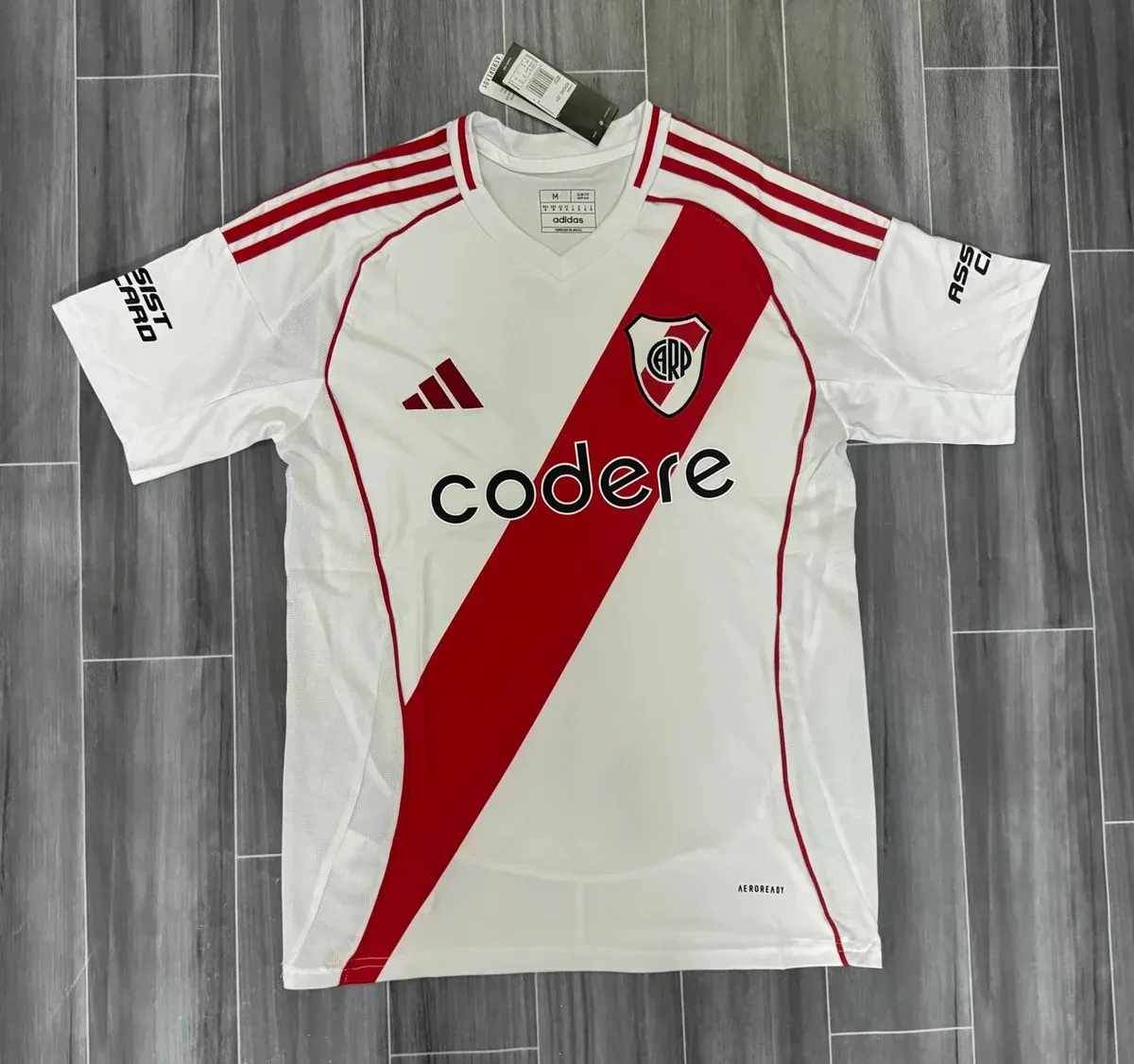 Adidas Adidas River Plate Home Jersey White/Red Football Shirt White - 1